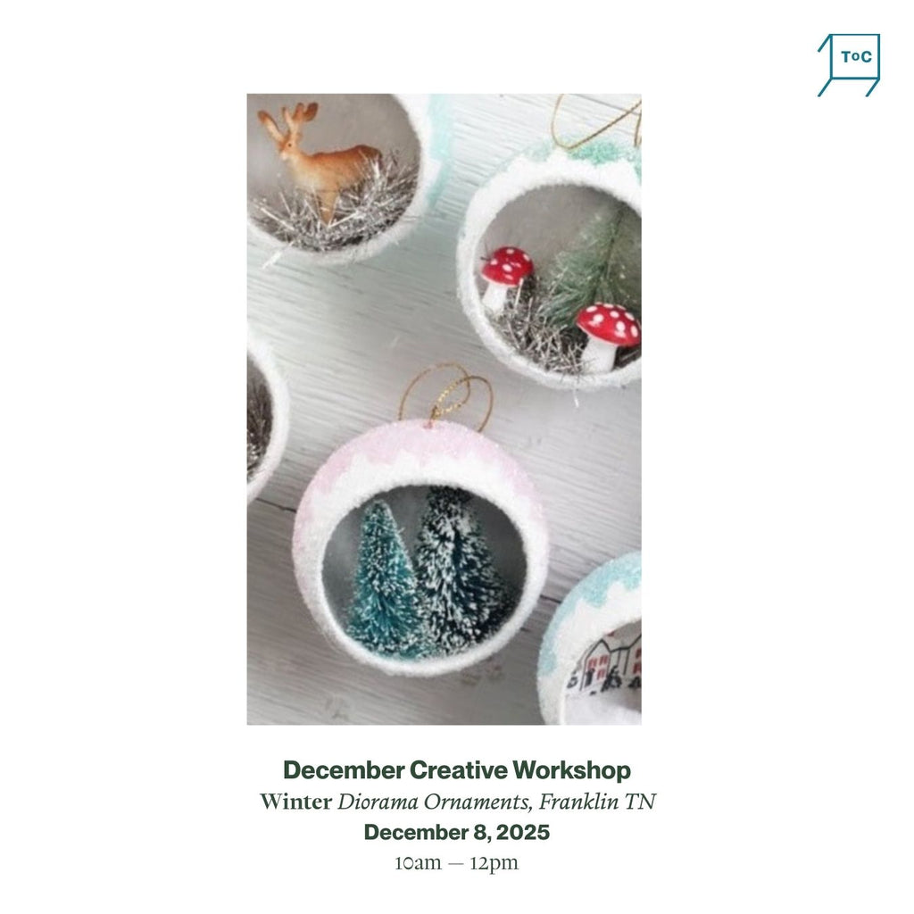 Diorama Ornaments Workshop | 12.8.25