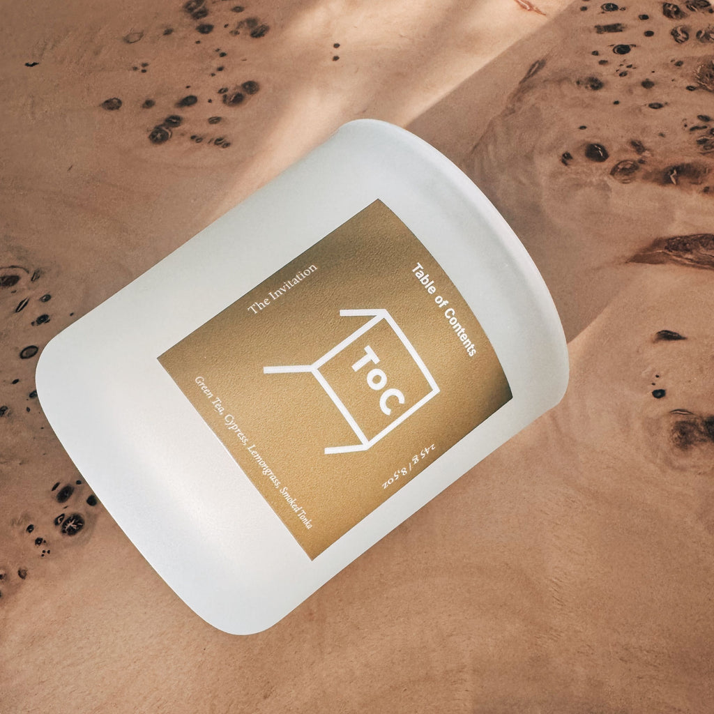 ToC Candle ~ The Invitation
