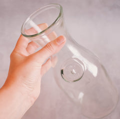 Wide Mouth French Pitcher