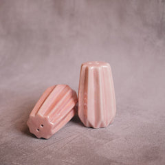 Pink Salt & Pepper Shakers