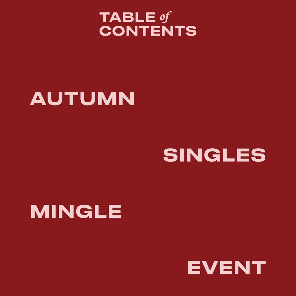 Autumn Singles Mingle | 11.22.25