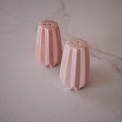Pink Salt & Pepper Shakers