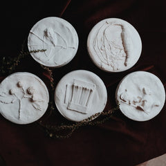 Squirrels Plaster Cast