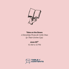 Tales on the Green - a Storytime Picnic | 6.25.26