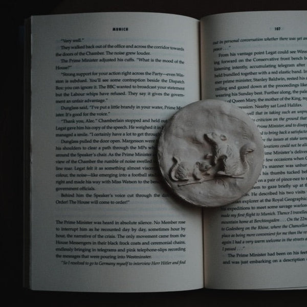 Squirrels Plaster Cast