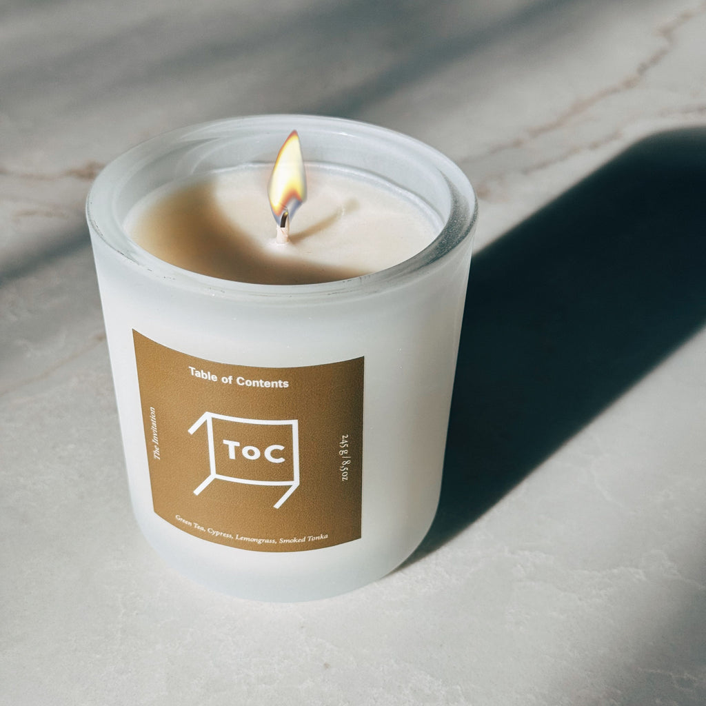 ToC Candle ~ The Invitation