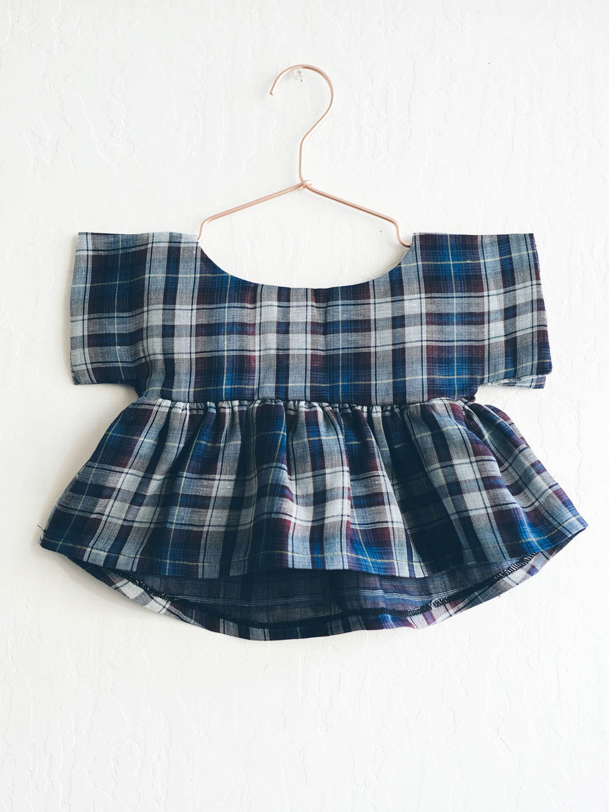 Highland Plaid Kimono Top