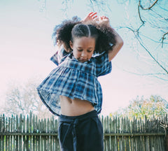 Highland Plaid Kimono Top