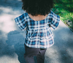 Highland Plaid Kimono Top