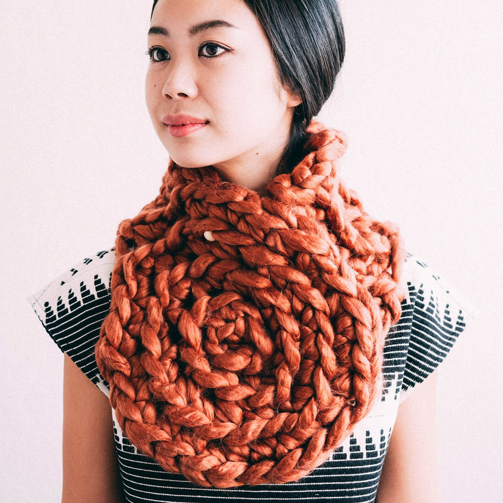 Saga  Scarf - Copper