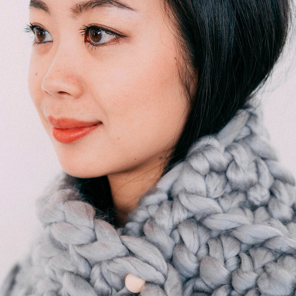 Saga  Scarf - Silver